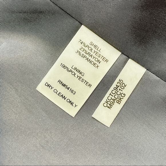 Calvin Klein blazer crosshatch pattern size 10 - Picture 14 of 14